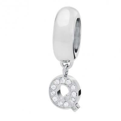Radiant Minimalist Charm Pendant with Crystal Accents