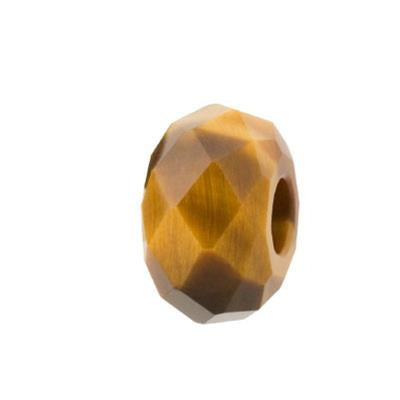 Tiger's Eye Elegance Bead Charm
