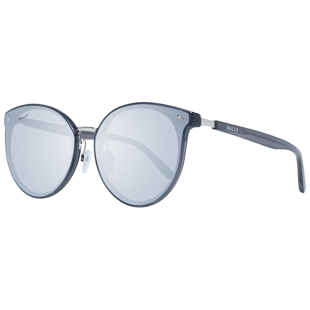 Silver Mirrored Elegance in Gray Frame
