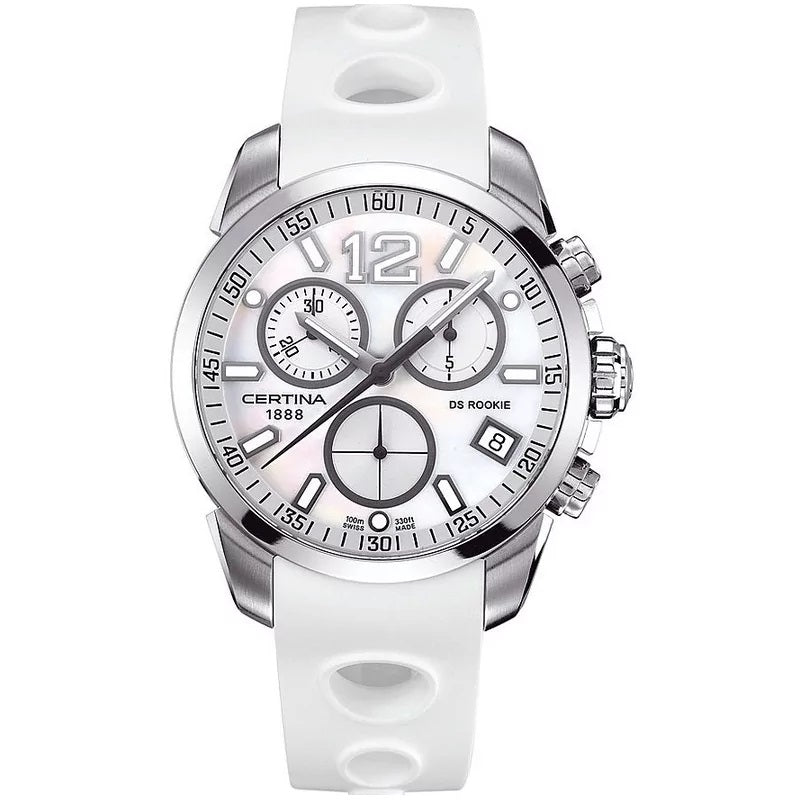 Certina DS Rookie Chronograph Watch Silver