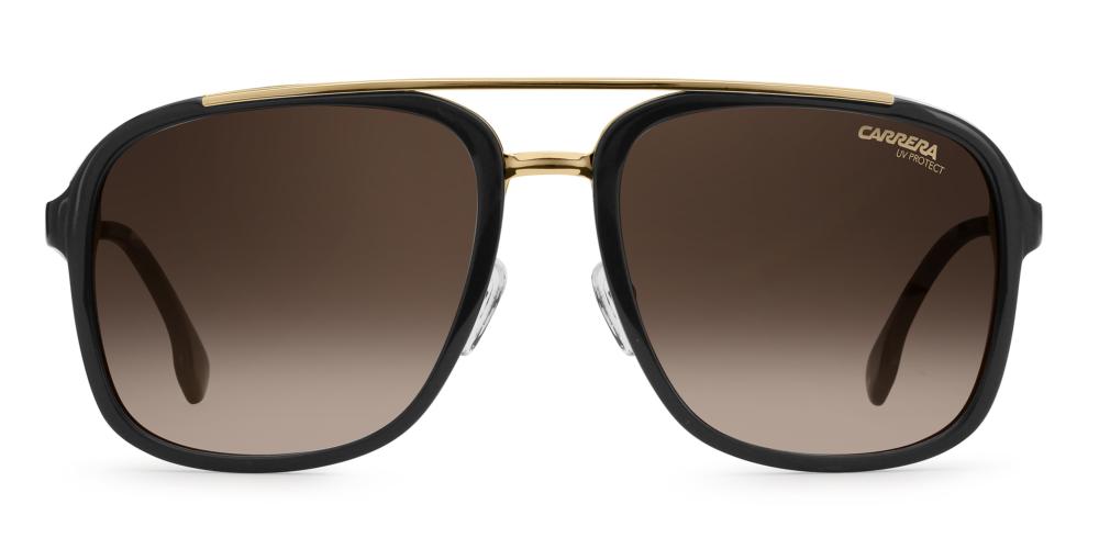 Timeless Aviator with Gold-Tone Accents
