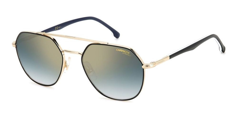 Sleek Gradient Blue Aviator Frames