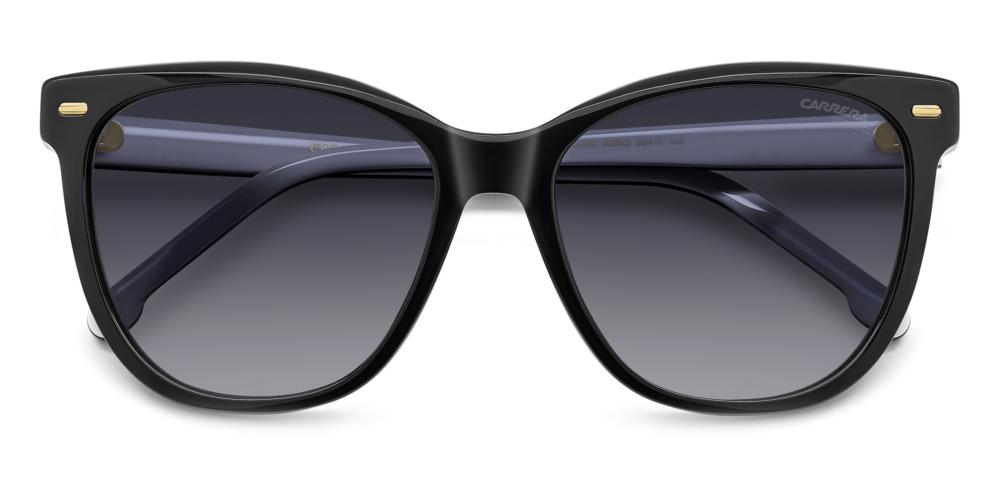 Sleek Acetate Elegance with Gradient Dark Lenses