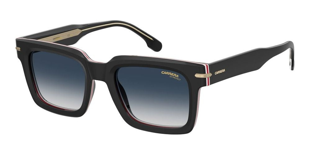 Striking Square Frame with Signature Stripe Detail