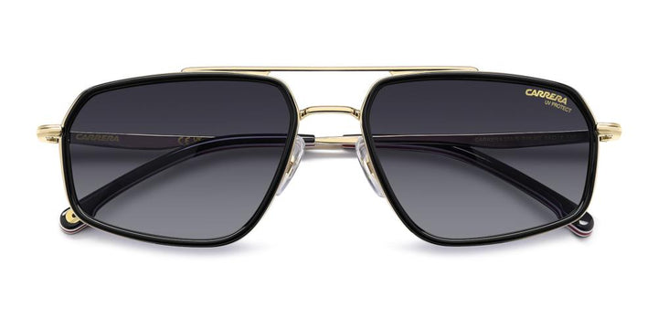Timeless Square Aviator Vision in Gold and Black
