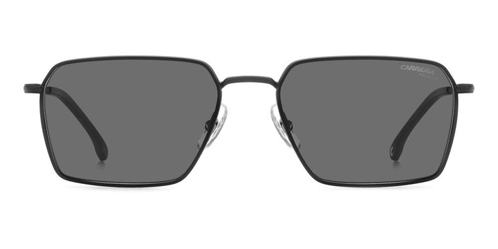 Sleek Square-Frame Sunglasses in Black Metal