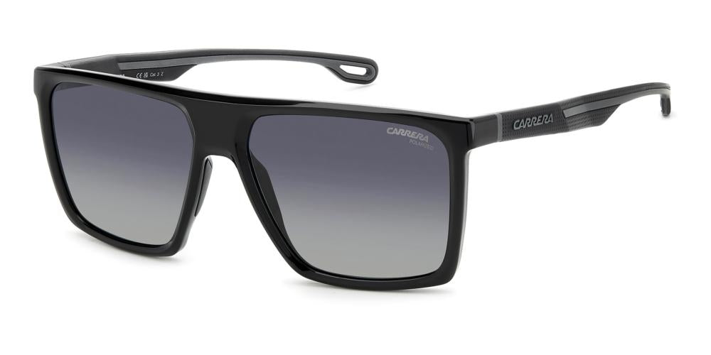 Sleek Black Frame Polarized Sunglasses
