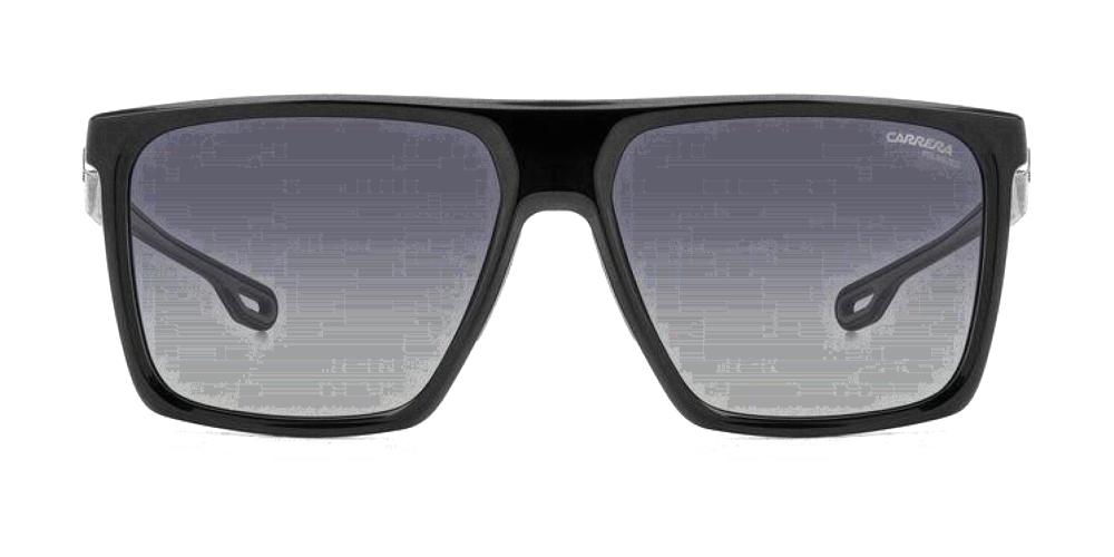 Sleek Black Frame Polarized Sunglasses