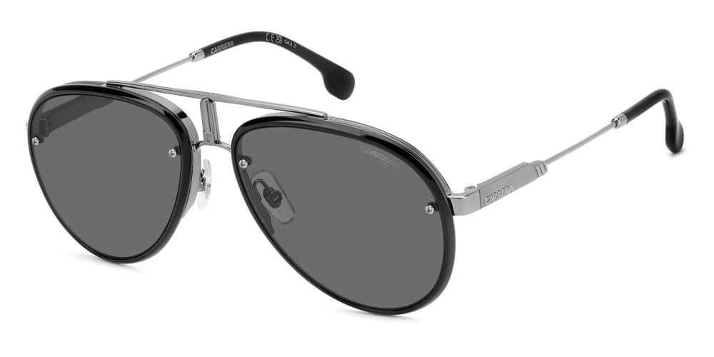 Timeless Silver Aviator with Dark Gray Lenses