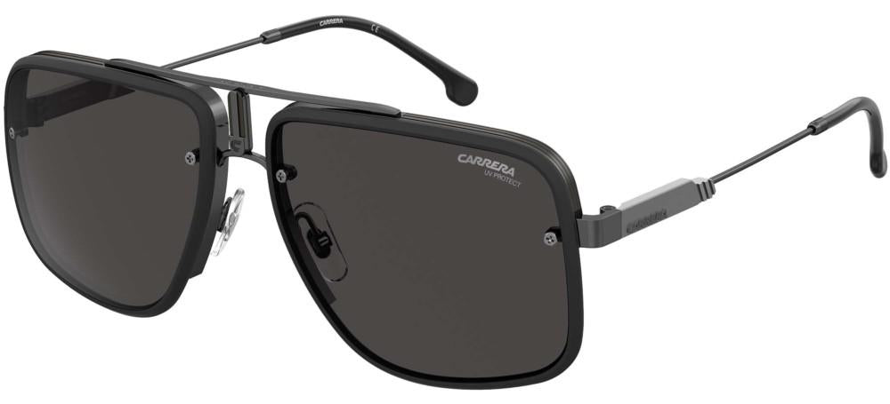 Sleek Black Aviator with Dark Tinted Lenses