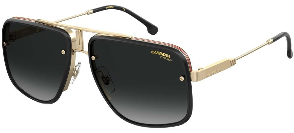 Timeless Aviator in Gold and Black Metal