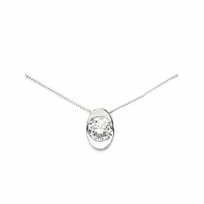 Radiant Minimalist Crystal Pendant Necklace