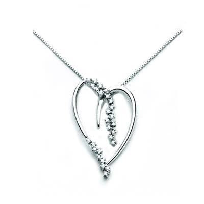 Radiant Elegance Diamond Pendant Necklace