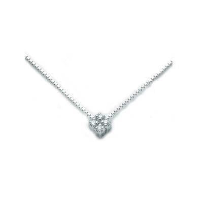Timeless Radiance Pendant with Diamond Elegance