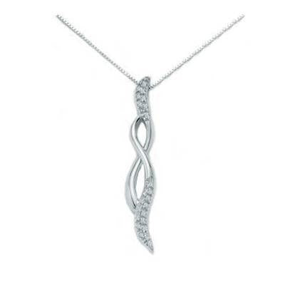 Timeless Elegance Diamond Pendant Necklace