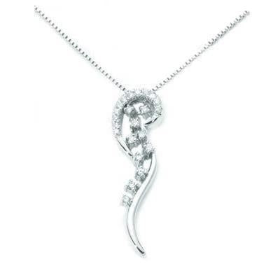 Radiant Clarity Diamond Pendant
