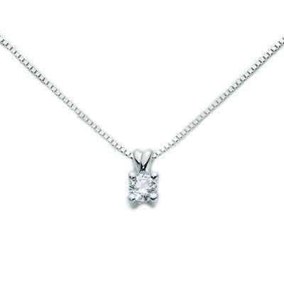 Timeless Solitaire Radiance Necklace