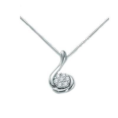Timeless Radiance Diamond Pendant Necklace