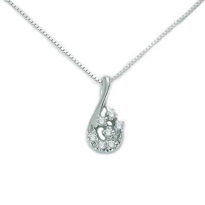 Timeless Elegance Diamond Pendant Necklace