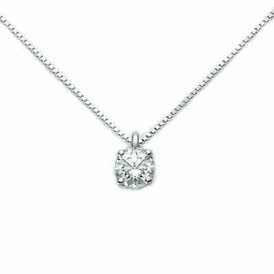 Timeless Clarity Pendant with Radiant Sparkle