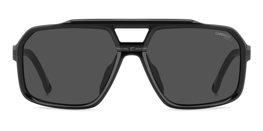 Sleek Black Aviator with Dark Tinted Lenses