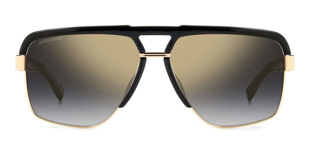 Refined Aviator with Gradient Grey Elegance
