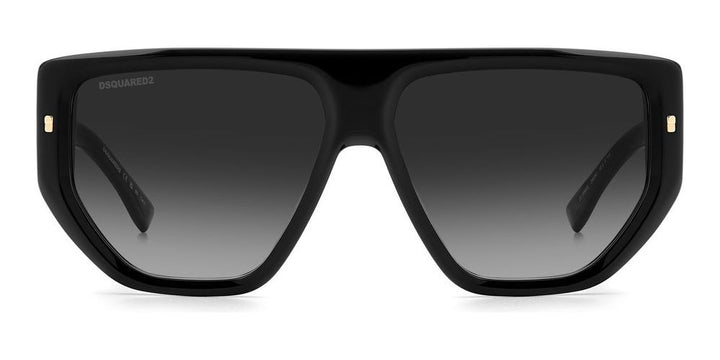 Sleek Black Gradient Acetate Frame