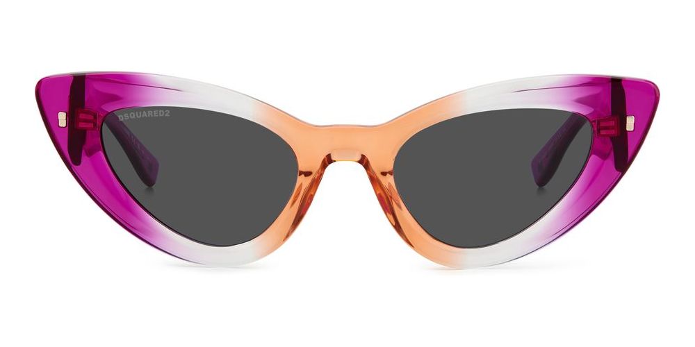 Gradient Elegance Cat-Eye Sunglasses