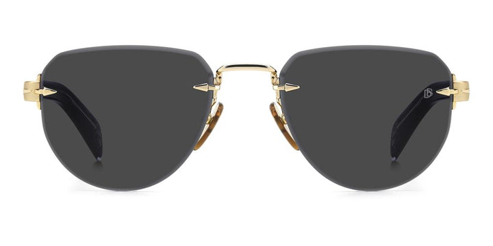 Refined Edge Metal Frame Sunglasses