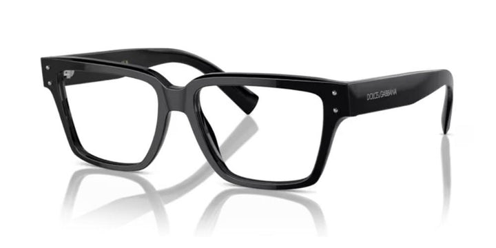 Timeless Black Acetate Eyeglasses for Men