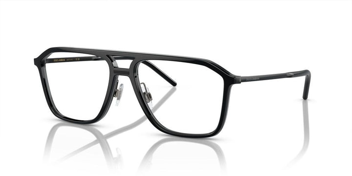 Modern Black Frame with Sleek Metal Accents