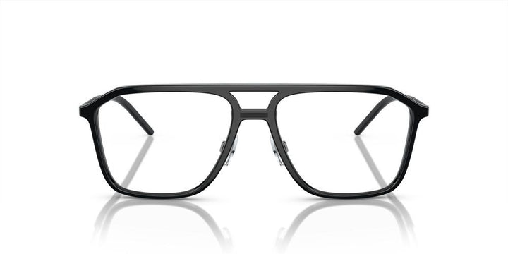 Modern Black Frame with Sleek Metal Accents