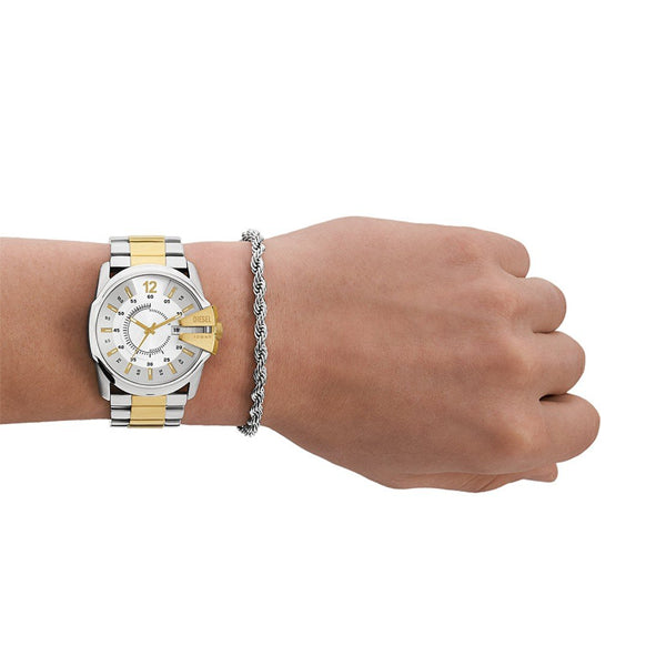 Diesel Two-Tone Analog Watch & Bracelet