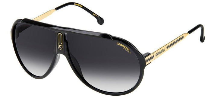 Sleek Aviator with Gradient Grey Lenses