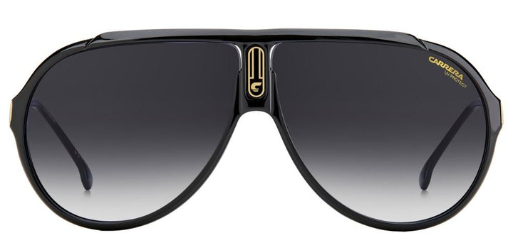 Sleek Aviator with Gradient Grey Lenses