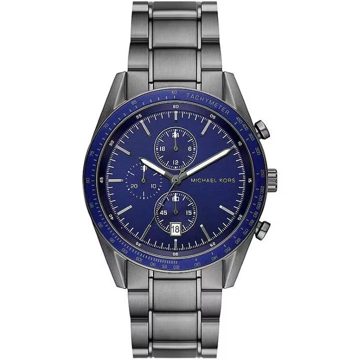 Michael Kors Silver Chronograph Tachymeter Watch