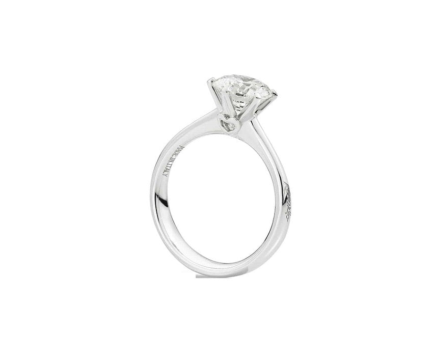 Recarlo Platinum and Diamond Engagement Ring