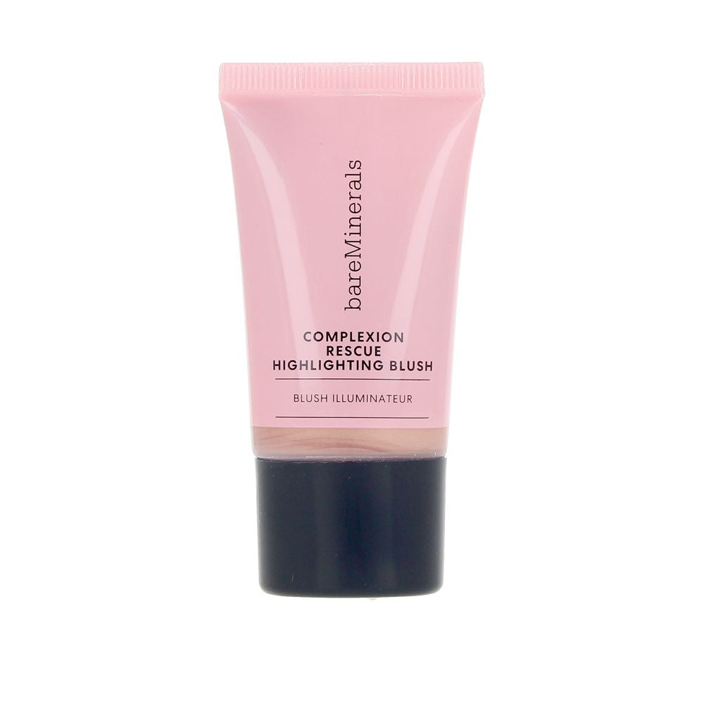Small jar of mauve gel‑cream blush with dewy, translucent finish