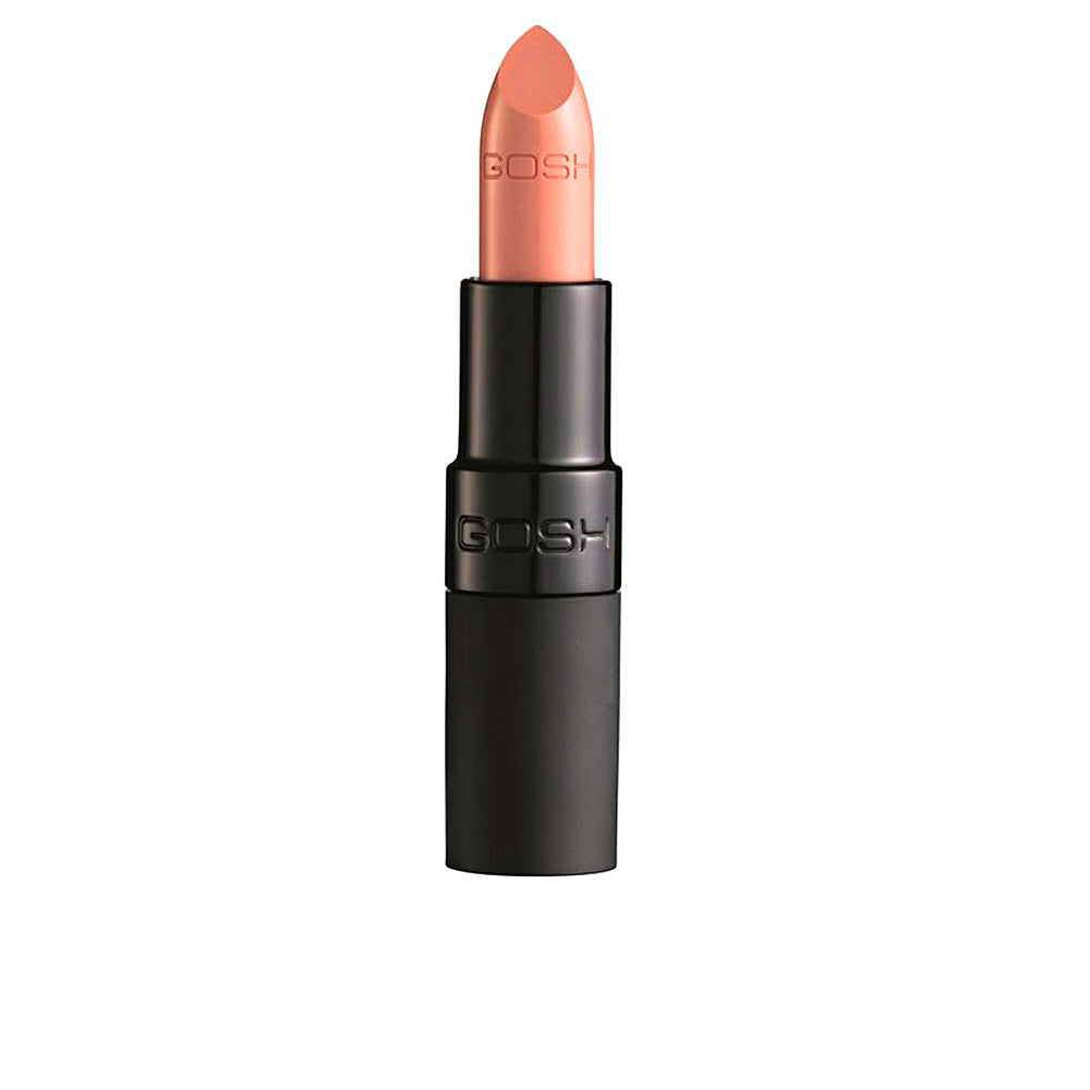 Matte nougat lipstick bullet, creamy satin-matte finish, 4 g tube
