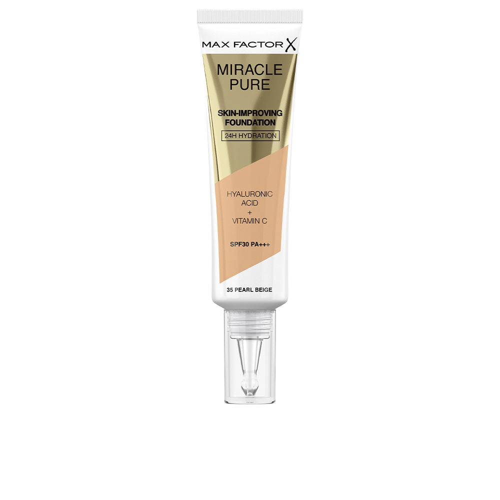 30 ml medium bronze liquid foundation bottle, hydrating SPF 30, Unisex