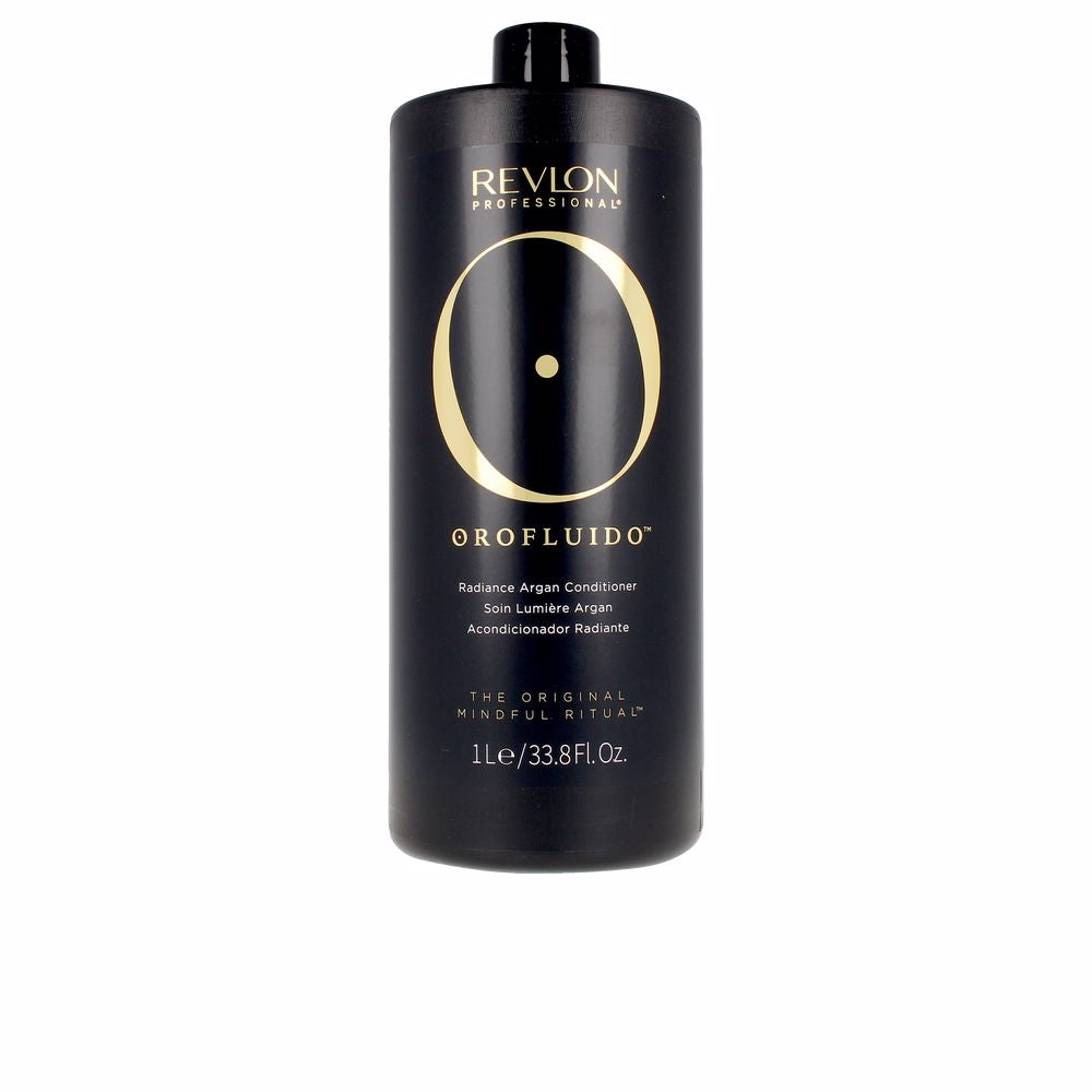 Tall 1000 ml conditioner bottle labelled for colour protection with three oils