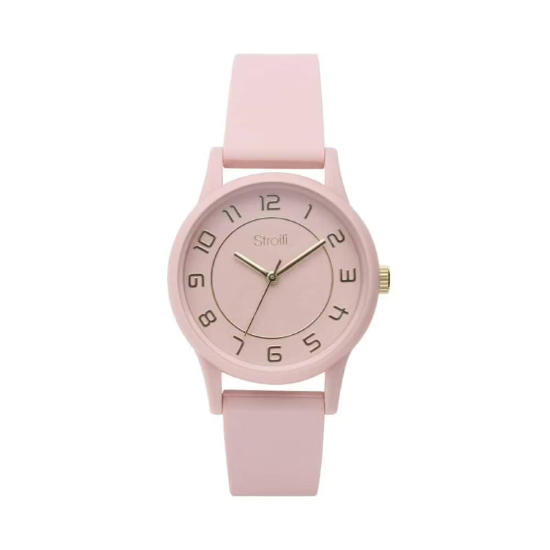 Stroili Pink Minimalist Watch: women&