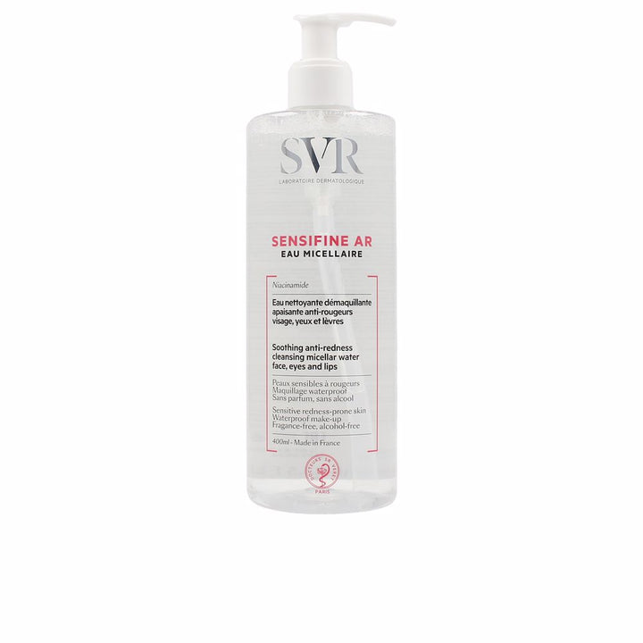 Clear 200 ml micellar cleansing water bottle, niacinamide formula for sensitive skin